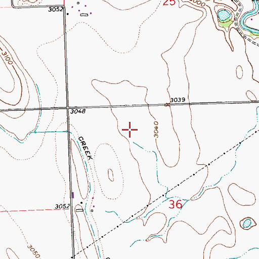 Topographic Map of Glacier High School, MT
