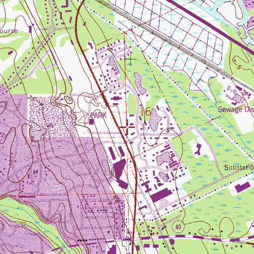 Topographic Map of B'Nai Torah, FL