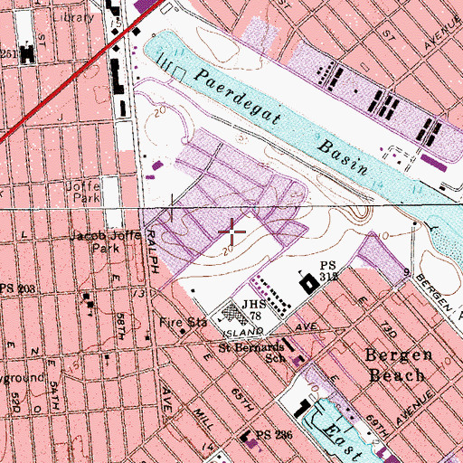 Topographic Map of Georgetown, NY