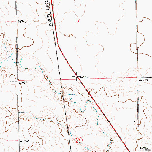 Topographic Map of Sidney 2 Election Precinct, NE