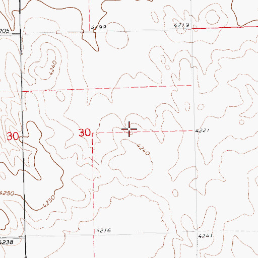Topographic Map of Sidney 5 Election Precinct, NE