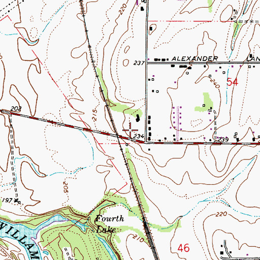 Topographic Map of Jefferson Rural Fire Protection District Millersburg, OR