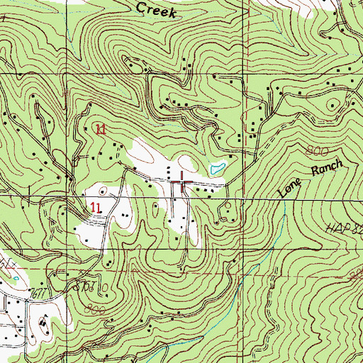 Topographic Map of Cape Ferrelo Rural Fire Protection District, OR