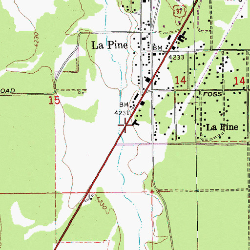 Topographic Map of Oregon Outback Rural Fire Protection District, OR