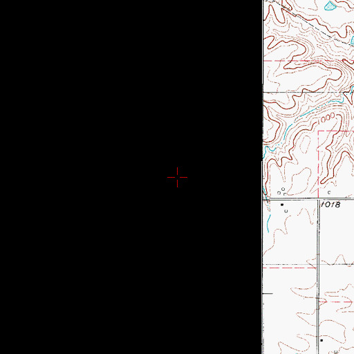Topographic Map of Williamson Fire Department, IA