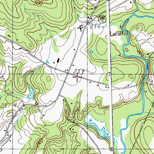 Topographic Map of Northern Emergency Medical Services, VT