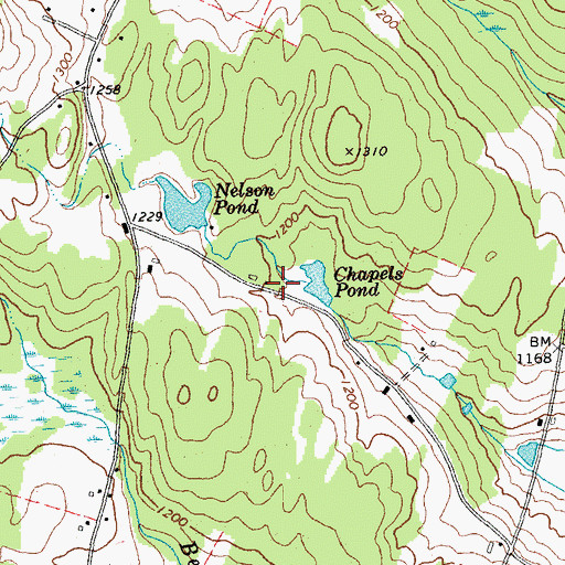 Topographic Map of East Montpelier Fire Department First Aid Stabilzation Team Squad, VT