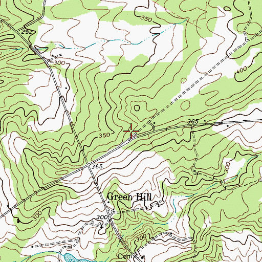 Topographic Map of Alligator Fire Department Lake Robinson, SC