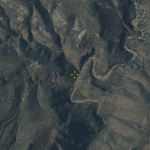 Aerial/Satellite Image of Ash Creek, AZ