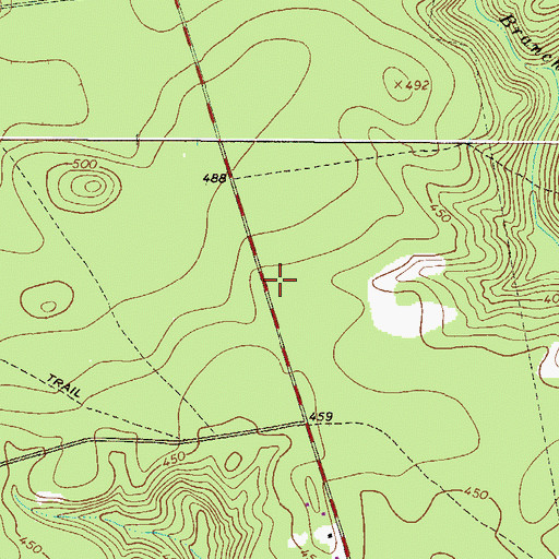 Topographic Map of Aiken County Sage Mill Station Fire Department, SC