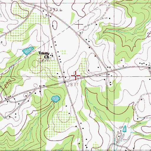 Topographic Map of Unknown, SC