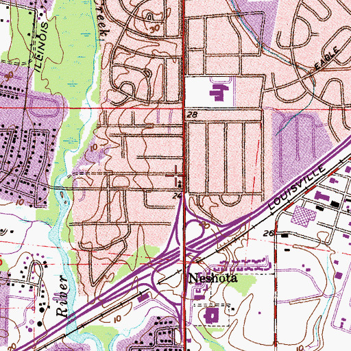 Topographic Map of Fulton Heights United Methodist Church, AL
