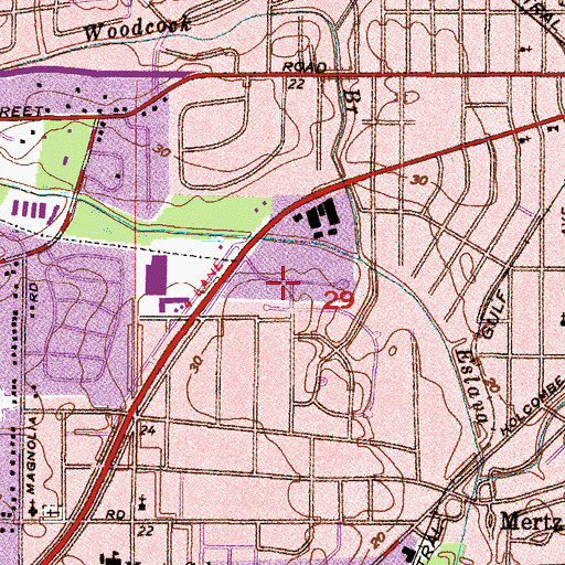Topographic Map of Abundant Harvest Life Church, AL