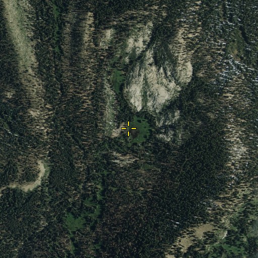 Aerial/Satellite Image of Cargyle Meadow, CA