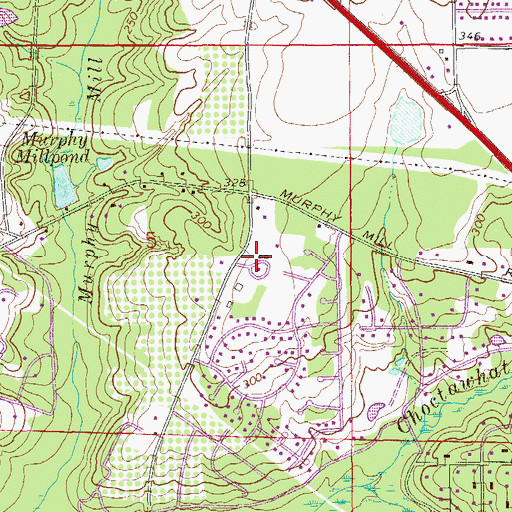 Topographic Map of Dothan Christian Fellowship Church, AL