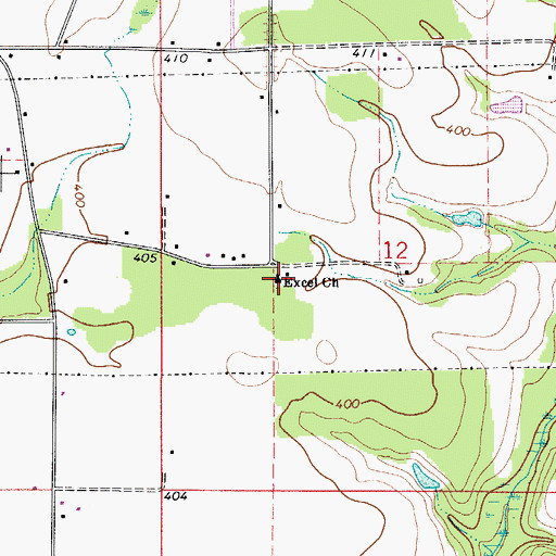Topographic Map of Christian Tabernacle Church, AL