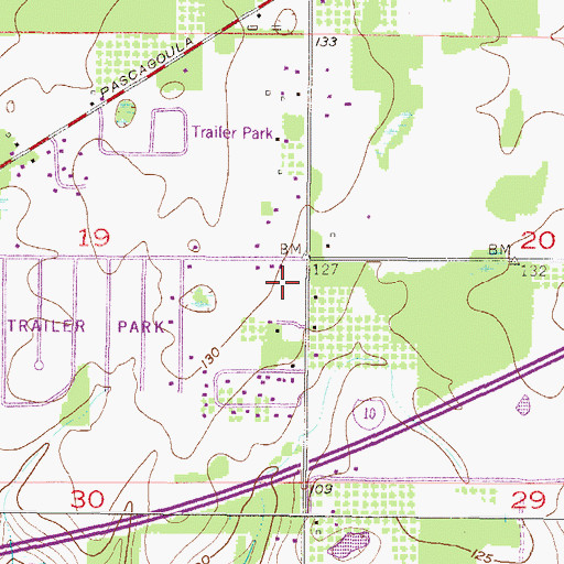 Topographic Map of Abundant Life Church, AL