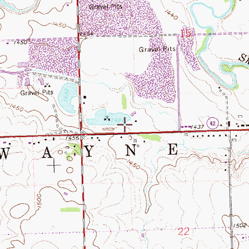 Topographic Map of Sioux Falls Fire Rescue Station 10, SD