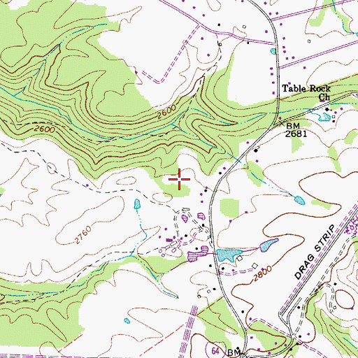 Topographic Map of Best Transports Ambulance Service 653, WV