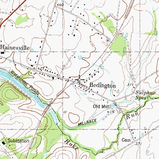 Topographic Map of Berkeley County Emergency Ambulance Authority 40, WV