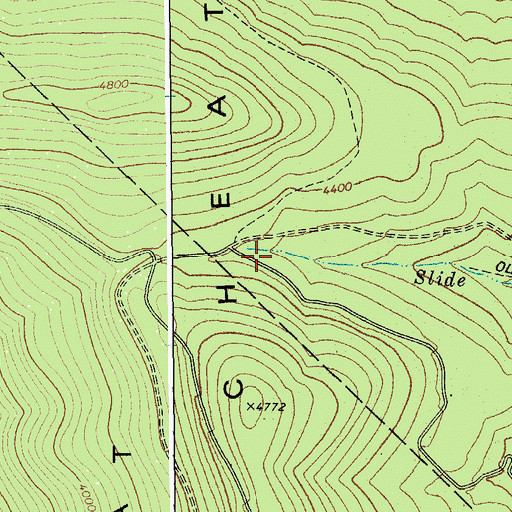 Topographic Map of Snowshoe Mountain Response Team, WV