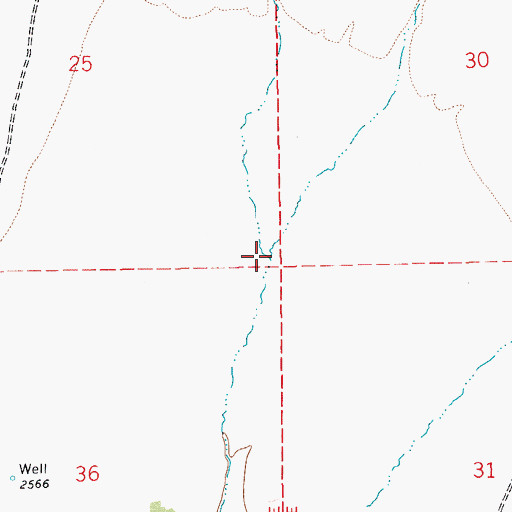 Topographic Map of Pahrump Valley Fire and Rescue Station 2, NV