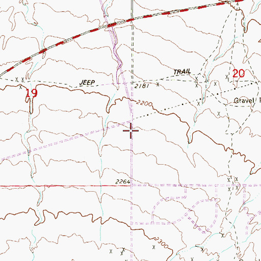 Topographic Map of Henderson Police North and West Patrol Command, NV