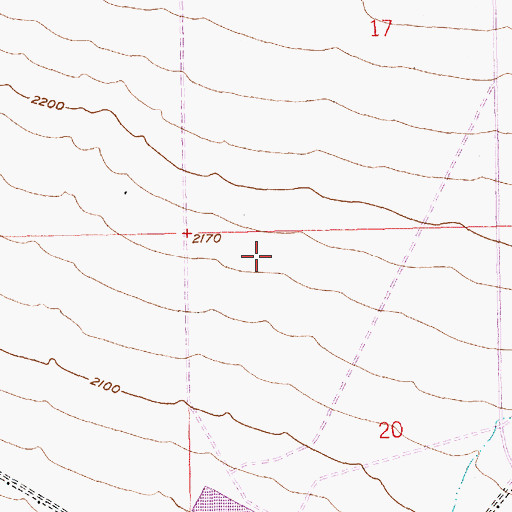 Topographic Map of Mercy Air Services 11, NV