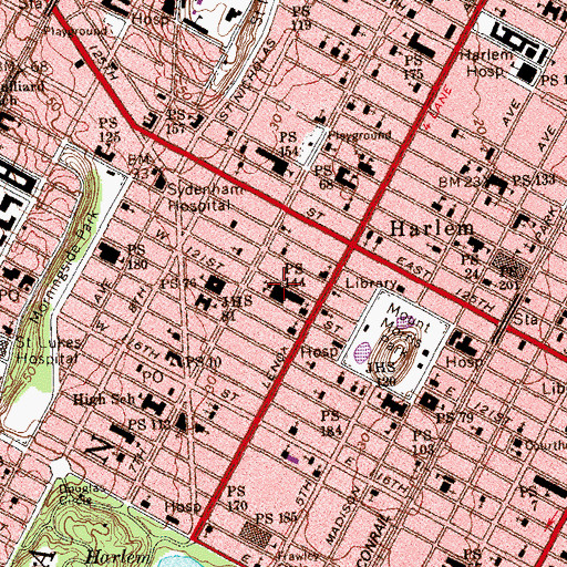 Topographic Map of Hale House Center, NY