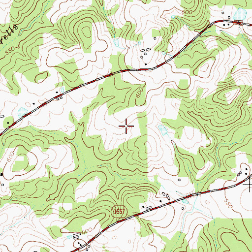 Topographic Map of Mellow Marsh Farms, NC
