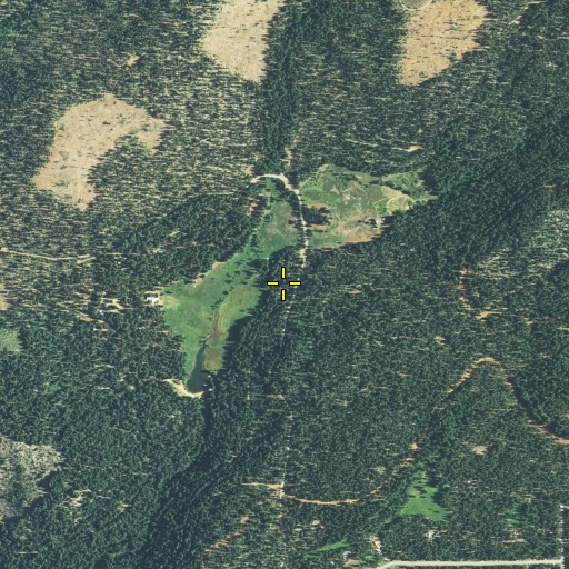 Aerial/Satellite Image of Chico Meadows, CA