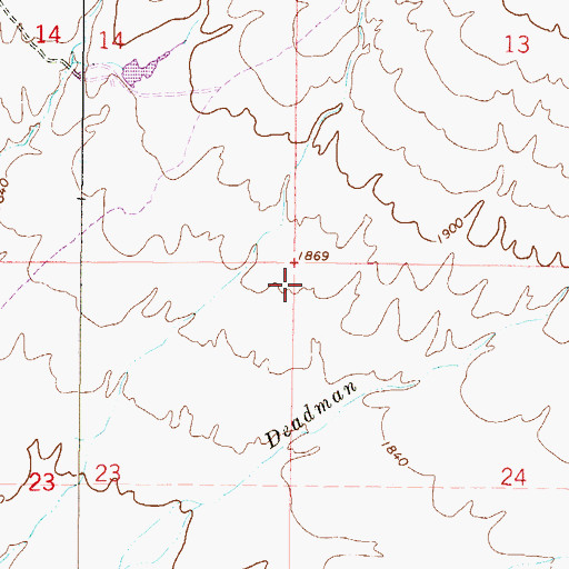 Topographic Map of Anthem Census Designated Place, AZ