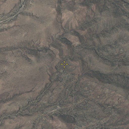 Aerial/Satellite Image of Wheatfields Census Designated Place, AZ