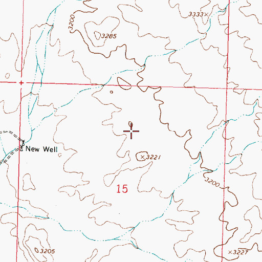 Topographic Map of Lake Havasu City Division, AZ