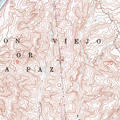 Topographic Map of Ladera Ranch Census Designated Place, CA