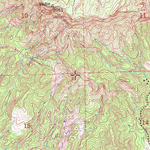 Topographic Map of Oak Shores Census Designated Place, CA