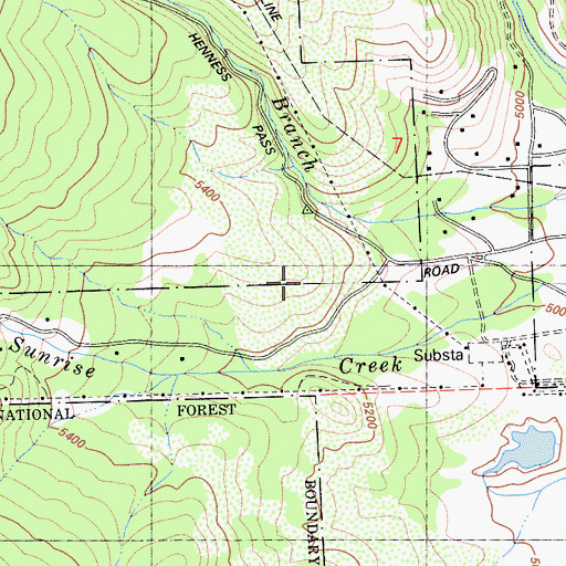 Topographic Map of Verdi Census Designated Place, CA