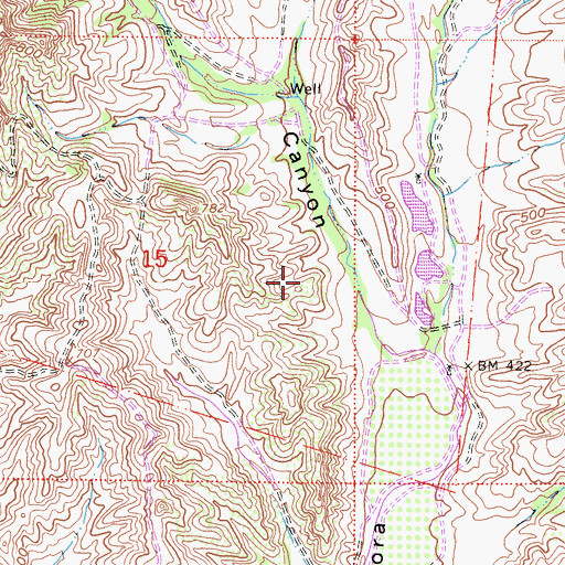 Topographic Map of Mission Viejo Division, CA