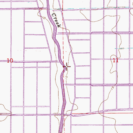 Topographic Map of Flagler Estates Census Designated Place, FL