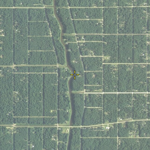 Aerial/Satellite Image of Flagler Estates Census Designated Place, FL
