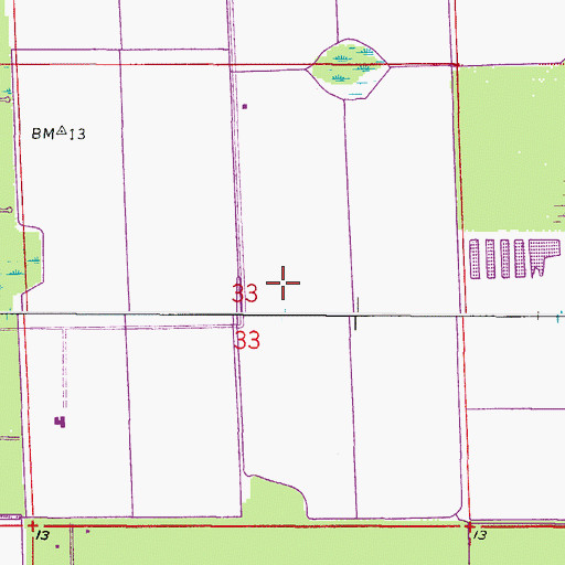 Topographic Map of Island Walk Census Designated Place, FL