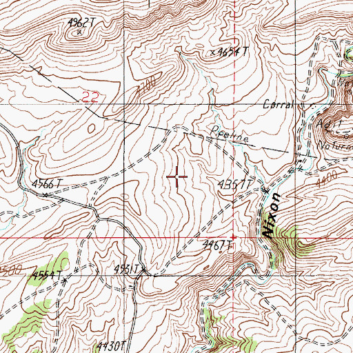 Topographic Map of Gallatin River Ranch Census Designated Place, MT