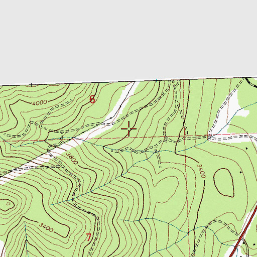 Topographic Map of Kila Census Designated Place, MT