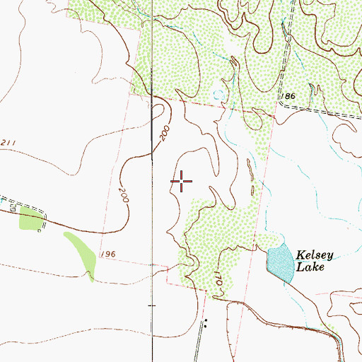 Topographic Map of Mi Ranchito Estate Census Designated Place, TX