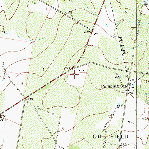 Topographic Map of Netos Census Designated Place, TX