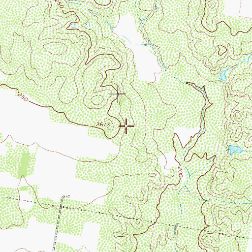 Topographic Map of Rancho Viejo Census Designated Place, TX