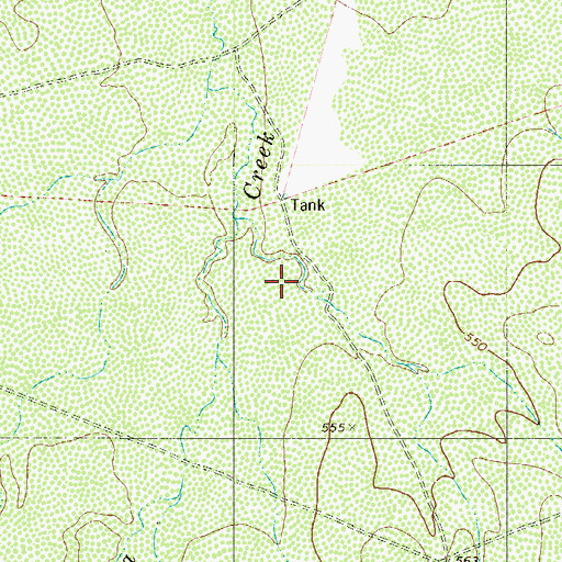 Topographic Map of Valle Verde Census Designated Place, TX