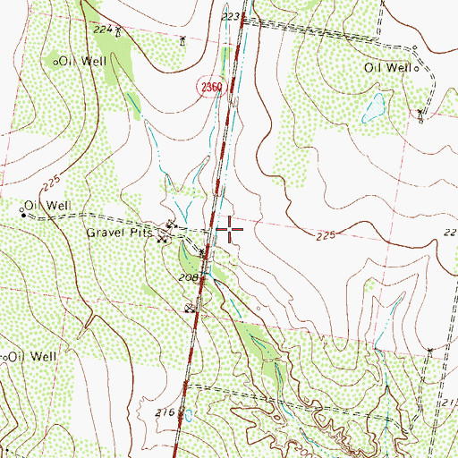 Topographic Map of Zarate Census Designated Place, TX