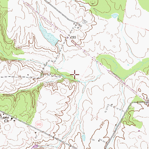 Topographic Map of Ashburn Census Designated Place, VA