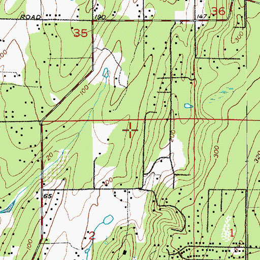 Topographic Map of Rosedale Census Designated Place, WA